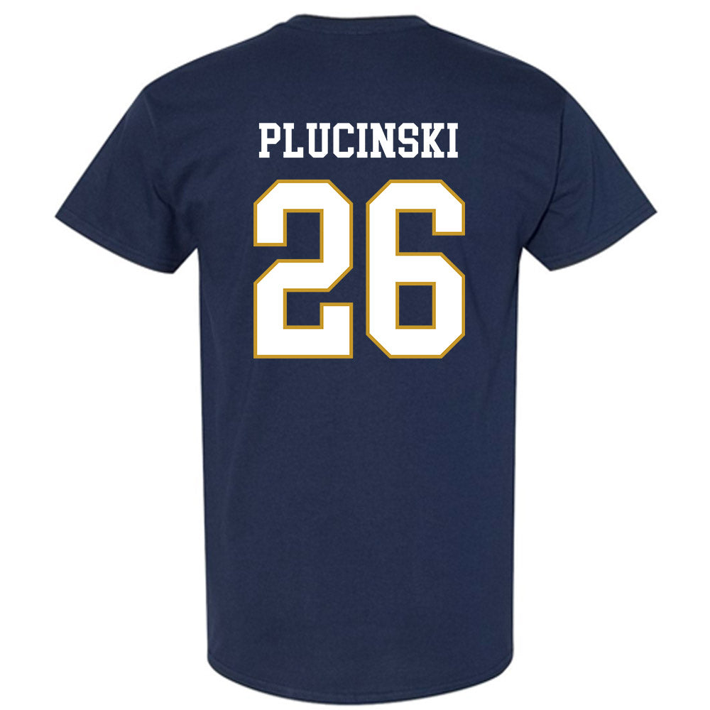 Notre Dame - NCAA Men's Ice Hockey : Zach Plucinski - Classic Fashion Shersey T-Shirt