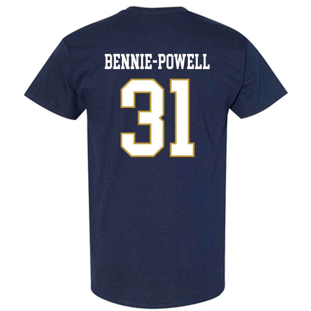 Notre Dame - NCAA Football : Taebron Bennie-Powell - Classic Fashion Shersey T-Shirt-1