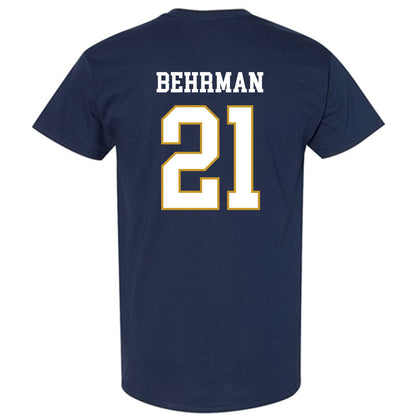 Notre Dame - NCAA Men's Lacrosse : Brock Behrman - Classic Fashion Shersey T-Shirt