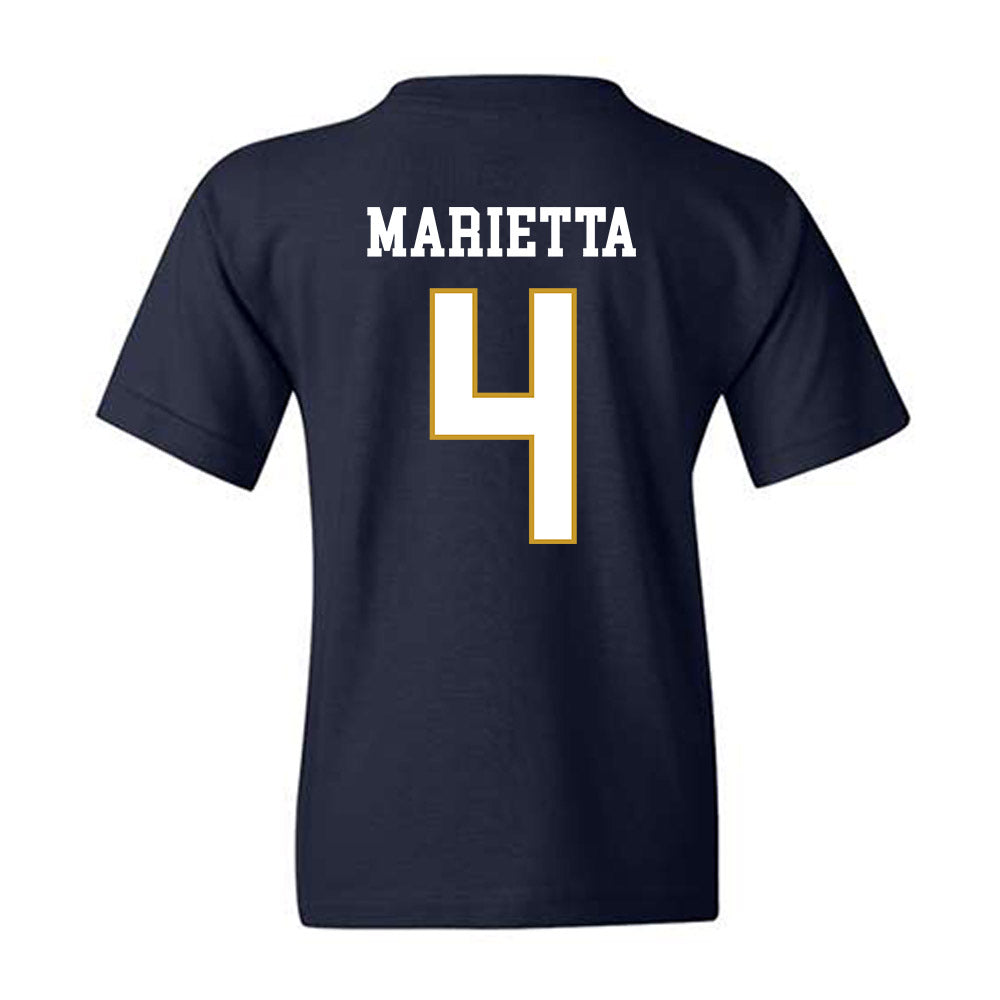 Notre Dame - NCAA Softball : Ashley Marietta - Classic Fashion Shersey Youth T-Shirt-1