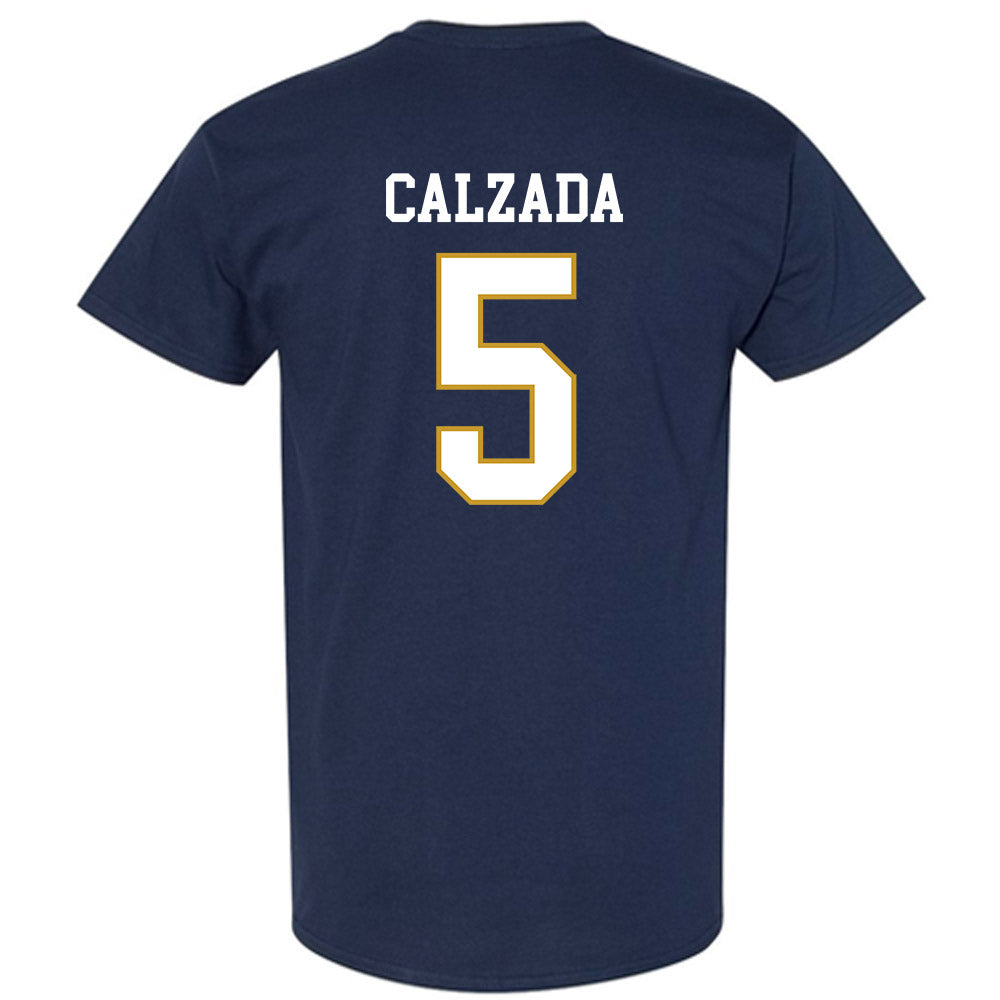 Notre Dame - NCAA Women's Soccer : Carolyn Calzada - Classic Fashion Shersey T-Shirt-1