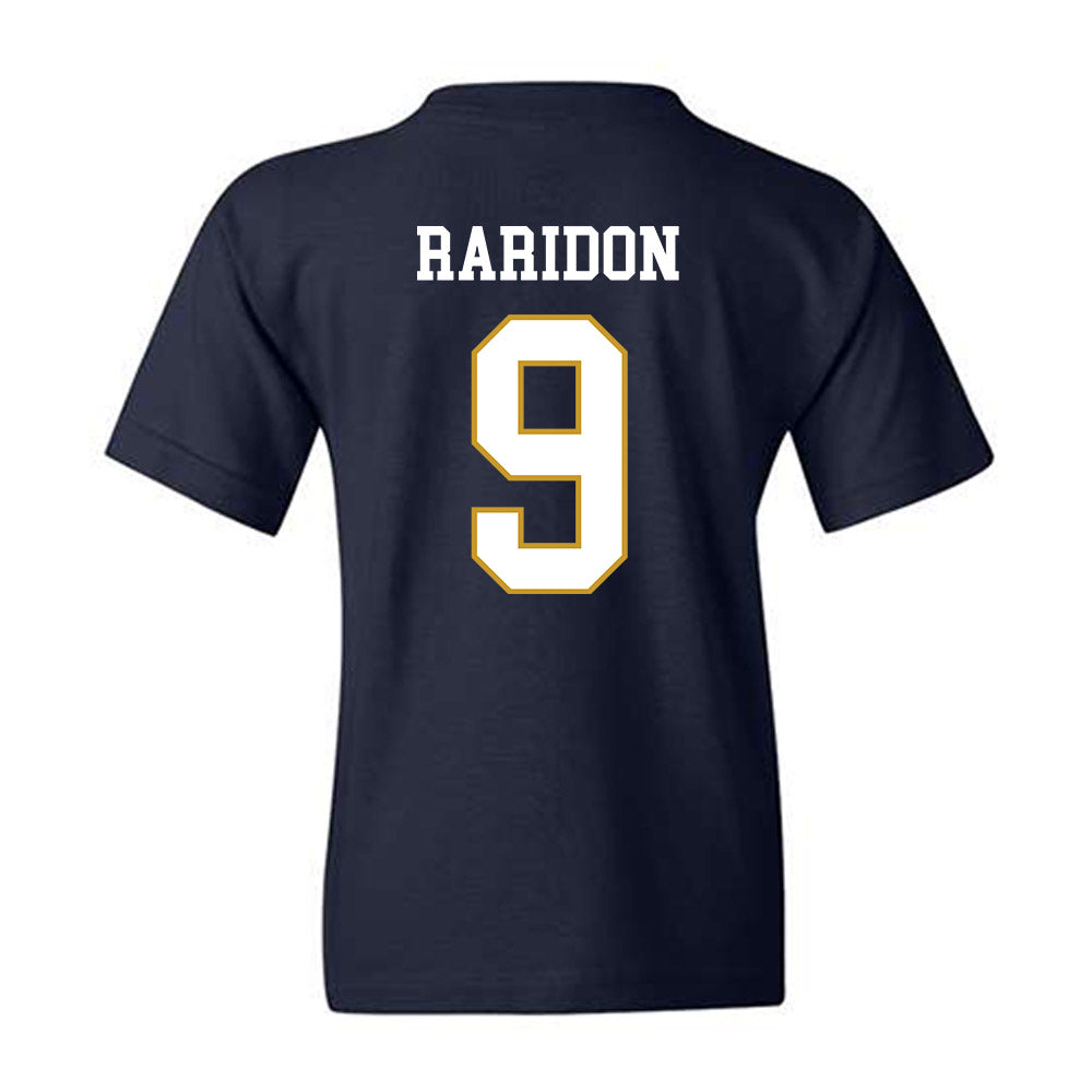 Notre Dame - NCAA Football : Eli Raridon - Classic Fashion Shersey Youth T-Shirt-1