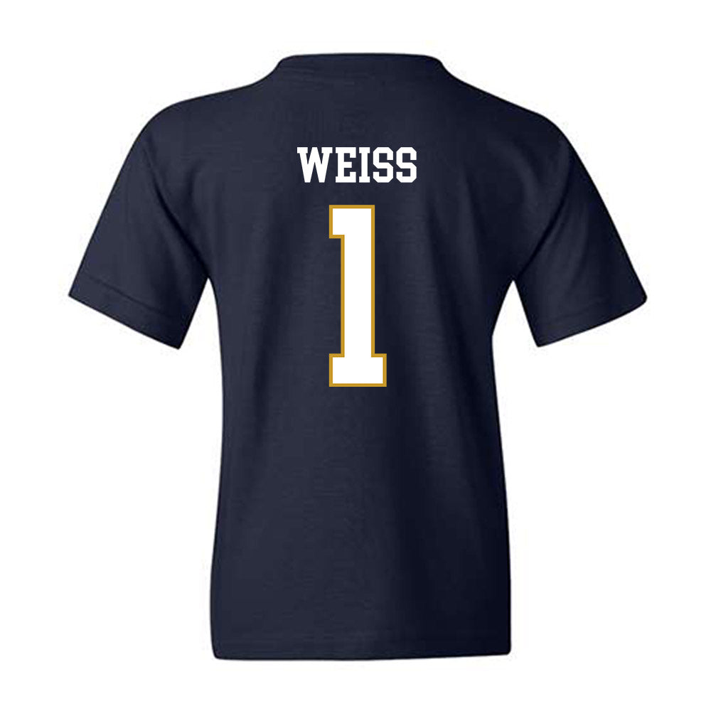 Notre Dame - NCAA Softball : Brianne Weiss - Classic Fashion Shersey Youth T-Shirt-1