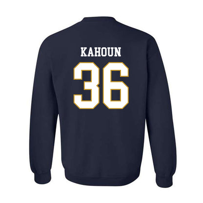 Notre Dame - NCAA Football : Bodie Kahoun - Classic Fashion Shersey Crewneck Sweatshirt-1