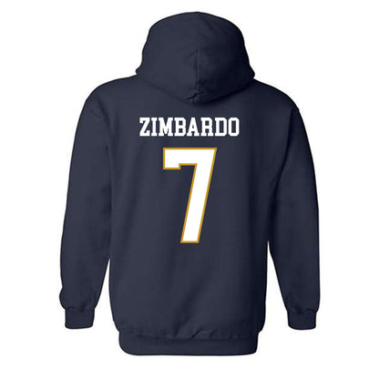 Notre Dame - NCAA Baseball : Jared Zimbardo - Classic Fashion Shersey Hooded Sweatshirt
