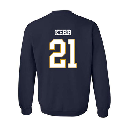 Notre Dame - NCAA Men's Ice Hockey : Jaedon Kerr - Classic Fashion Shersey Crewneck Sweatshirt-1