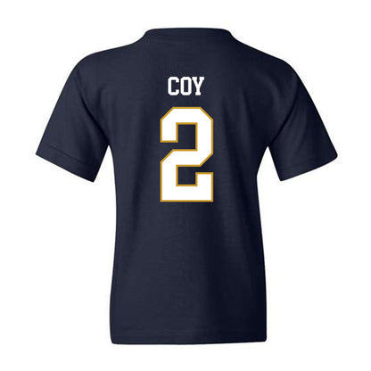 Notre Dame - NCAA Baseball : Noah Coy - Classic Fashion Shersey Youth T-Shirt