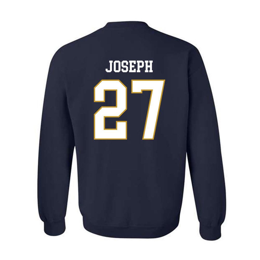 Notre Dame - NCAA Women's Soccer : Lily Joseph - Classic Fashion Shersey Crewneck Sweatshirt-1