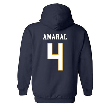 Notre Dame - NCAA Softball : Addison Amaral - Classic Fashion Shersey Hooded Sweatshirt-1