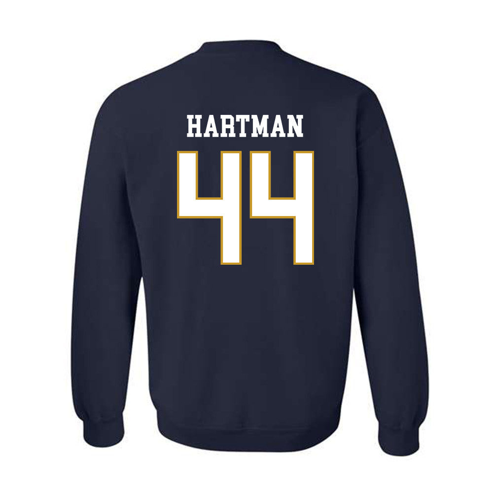 Notre Dame - NCAA Baseball : Trent Hartman - Classic Fashion Shersey Crewneck Sweatshirt-1