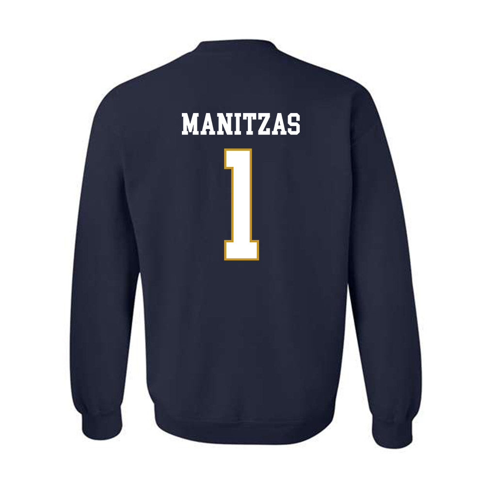 Notre Dame - NCAA Women's Volleyball : Alyssa Manitzas - Classic Fashion Shersey Crewneck Sweatshirt