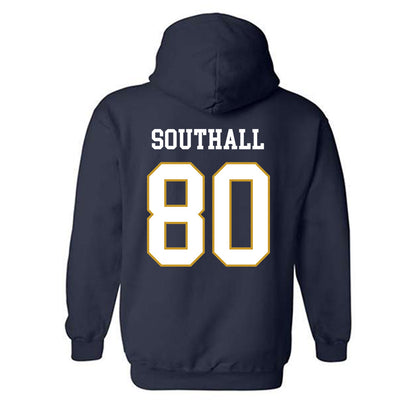 Notre Dame - NCAA Football : Xavier Southall - Classic Fashion Shersey Hooded Sweatshirt-1