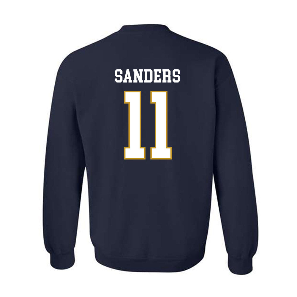 Notre Dame - NCAA Women's Lacrosse : Marleigh Sanders - Classic Fashion Shersey Crewneck Sweatshirt