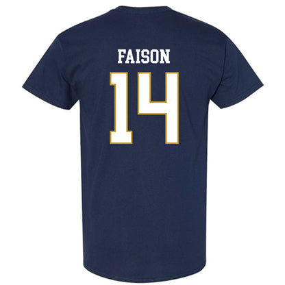 Notre Dame - NCAA Men's Lacrosse : Jordan Faison - Classic Fashion Shersey T-Shirt-1