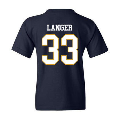 Notre Dame - NCAA Women's Volleyball : Grace Langer - Classic Fashion Shersey Youth T-Shirt