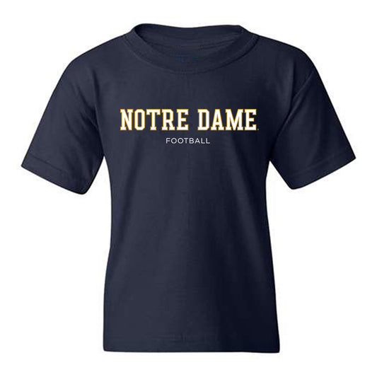 Notre Dame - NCAA Football : Gabriel Rubio - Classic Fashion Shersey Youth T-Shirt-0