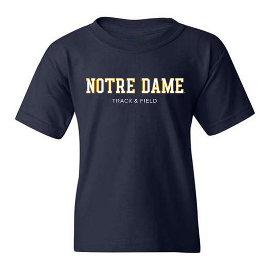 Notre Dame - NCAA Men's Track & Field : Travis Spader - Classic Fashion Shersey Youth T-Shirt