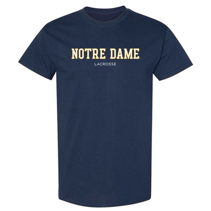 Notre Dame - NCAA Men's Lacrosse : Ryan Sforzo - Classic Fashion Shersey T-Shirt-0