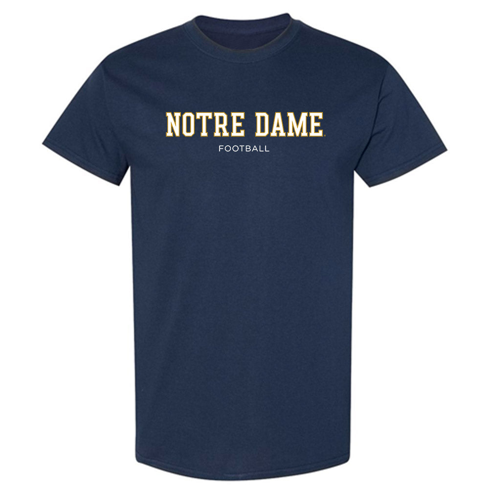 Notre Dame - NCAA Football : Eli Raridon - Classic Fashion Shersey T-Shirt-0