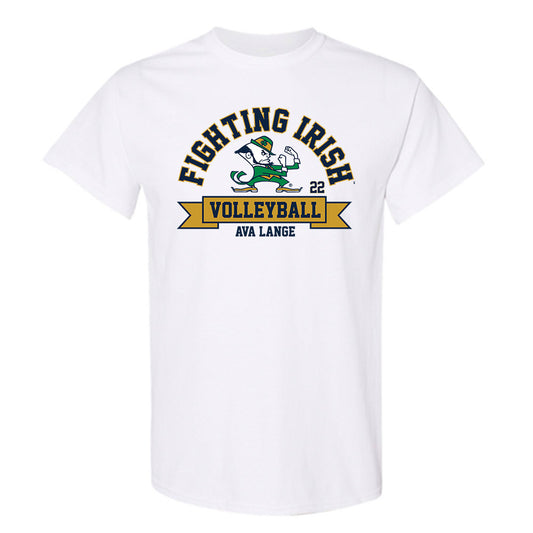 Notre Dame - NCAA Women's Volleyball : Ava Lange - Classic Fashion Shersey T-Shirt-0