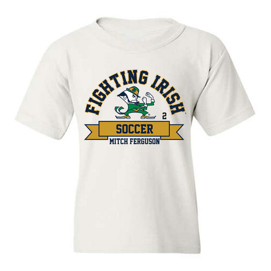 Notre Dame - NCAA Men's Soccer : Mitch Ferguson - Classic Fashion Shersey Youth T-Shirt-0