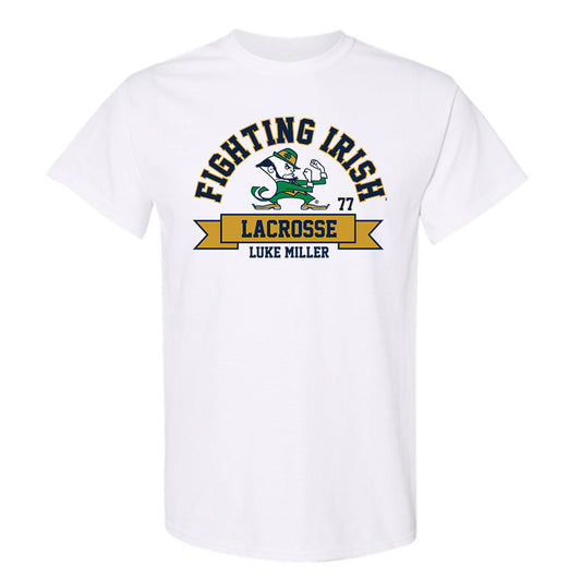 Notre Dame - NCAA Men's Lacrosse : Luke Miller - Classic Fashion Shersey T-Shirt