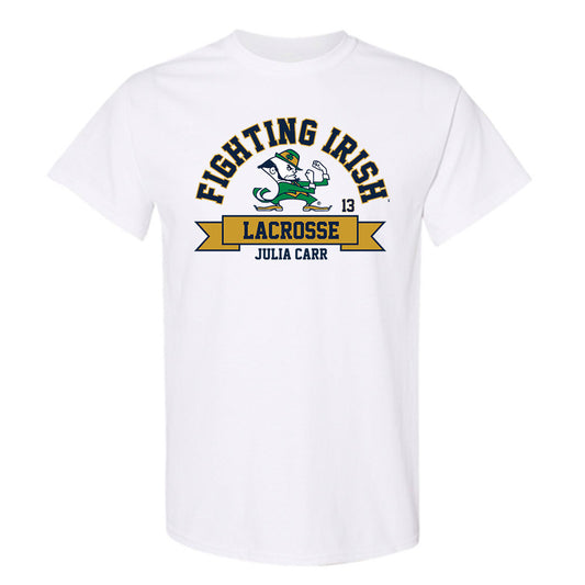 Notre Dame - NCAA Women's Lacrosse : Julia Carr - Classic Fashion Shersey T-Shirt