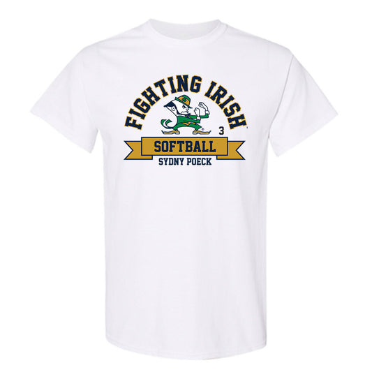 Notre Dame - NCAA Softball : Sydny Poeck - Classic Fashion Shersey T-Shirt