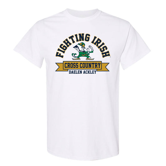 Notre Dame - NCAA Men's Cross Country : Daelen Ackley - Classic Fashion Shersey T-Shirt