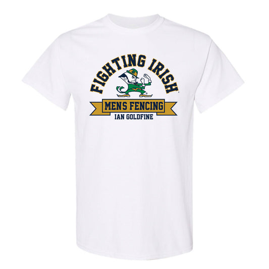 Notre Dame - NCAA Men's Fencing : Ian Goldfine - Classic Fashion Shersey T-Shirt