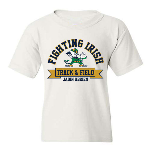 Notre Dame - NCAA Women's Track & Field : Jadin O'Brien - Classic Fashion Shersey Youth T-Shirt-0
