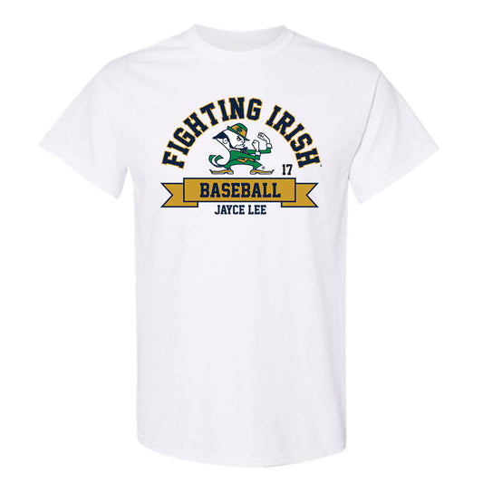 Notre Dame - NCAA Baseball : Jayce Lee - Classic Fashion Shersey T-Shirt