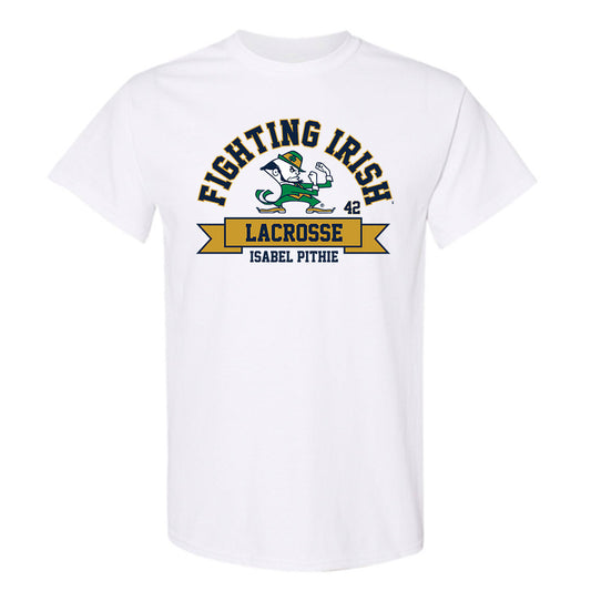 Notre Dame - NCAA Women's Lacrosse : Isabel Pithie - Classic Fashion Shersey T-Shirt-0