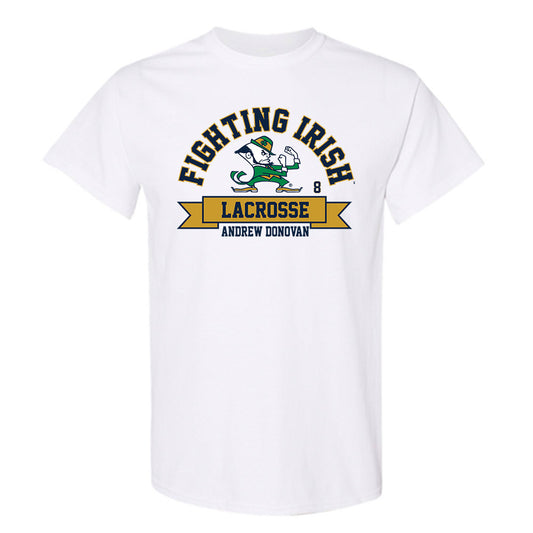 Notre Dame - NCAA Men's Lacrosse : Andrew Donovan - Classic Fashion Shersey T-Shirt-0