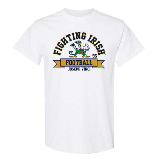 Notre Dame - NCAA Football : Joseph Vinci - Classic Fashion Shersey T-Shirt-0