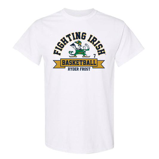 Notre Dame - NCAA Men's Basketball : Ryder Frost - Classic Fashion Shersey T-Shirt-0