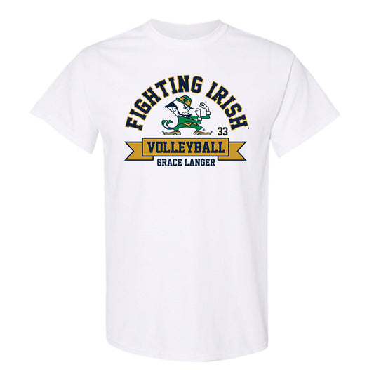 Notre Dame - NCAA Women's Volleyball : Grace Langer - Classic Fashion Shersey T-Shirt