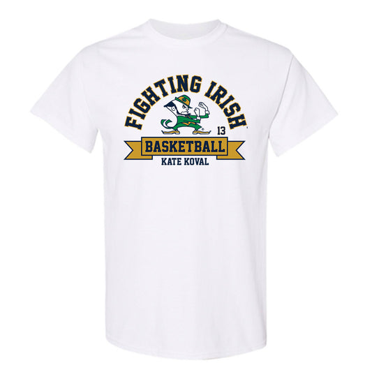 Notre Dame - NCAA Women's Basketball : Kate Koval - Classic Fashion Shersey T-Shirt