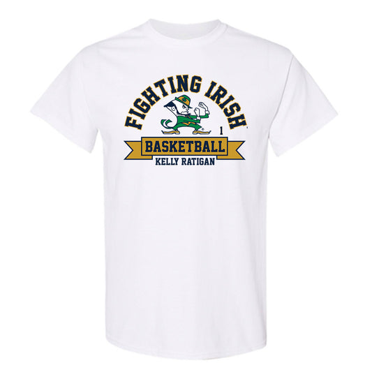 Notre Dame - NCAA Women's Basketball : Kelly Ratigan - Classic Fashion Shersey T-Shirt-0