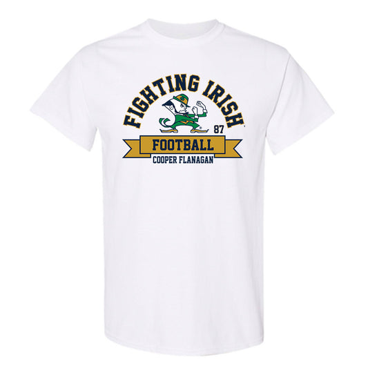 Notre Dame - NCAA Football : Cooper Flanagan - Classic Fashion Shersey T-Shirt-0