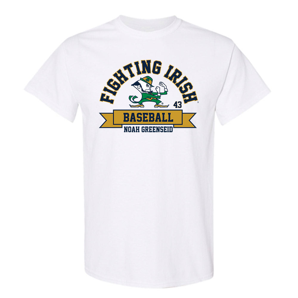 Notre Dame - NCAA Baseball : Noah Greenseid - Classic Fashion Shersey T-Shirt