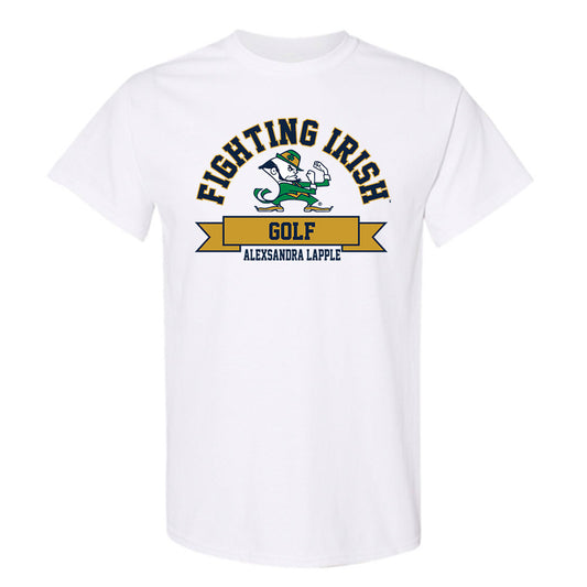 Notre Dame - NCAA Women's Golf : Alexsandra Lapple - Classic Fashion Shersey T-Shirt-0