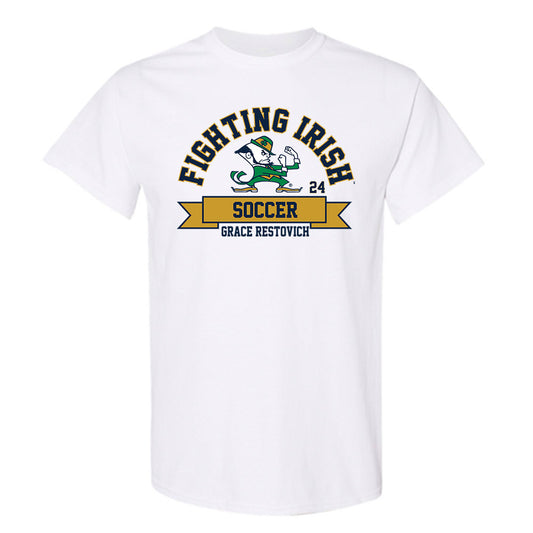 Notre Dame - NCAA Women's Soccer : Grace Restovich - Classic Fashion Shersey T-Shirt
