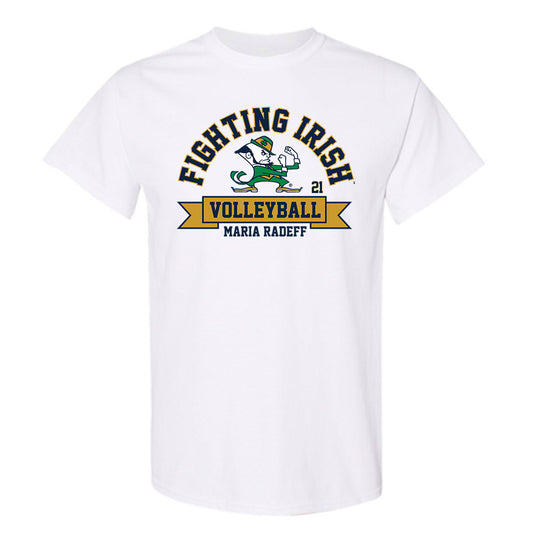 Notre Dame - NCAA Women's Volleyball : Maria Radeff - Classic Fashion Shersey T-Shirt