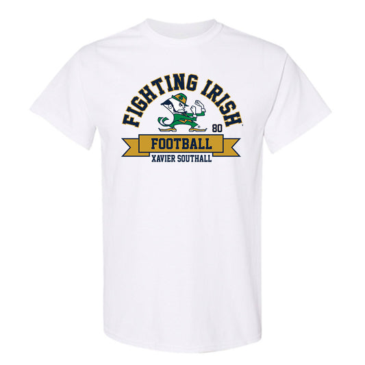 Notre Dame - NCAA Football : Xavier Southall - Classic Fashion Shersey T-Shirt-0