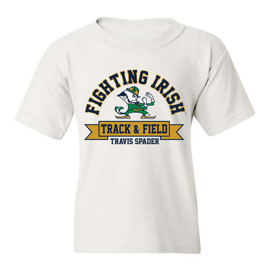 Notre Dame - NCAA Men's Track & Field : Travis Spader - Classic Fashion Shersey Youth T-Shirt