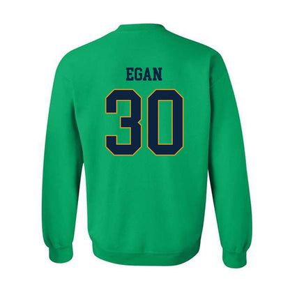Notre Dame - NCAA Men's Soccer : Liam Egan - Classic Fashion Shersey Crewneck Sweatshirt-1