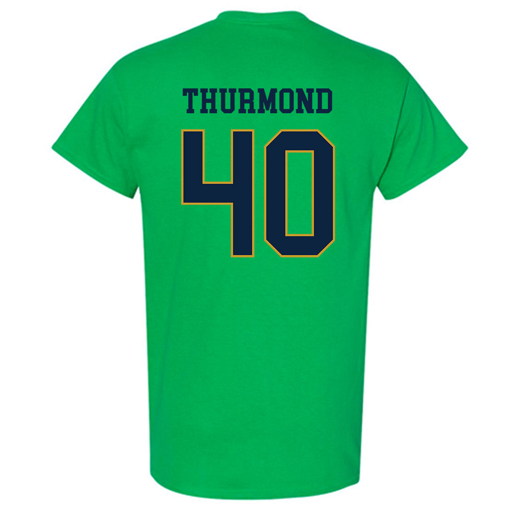 Notre Dame - NCAA Baseball : Eli Thurmond - Classic Fashion Shersey T-Shirt-1