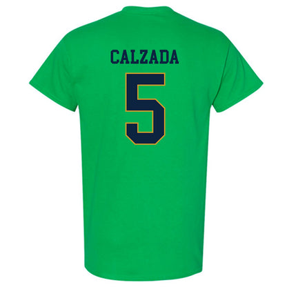 Notre Dame - NCAA Women's Soccer : Carolyn Calzada - Classic Fashion Shersey T-Shirt-1