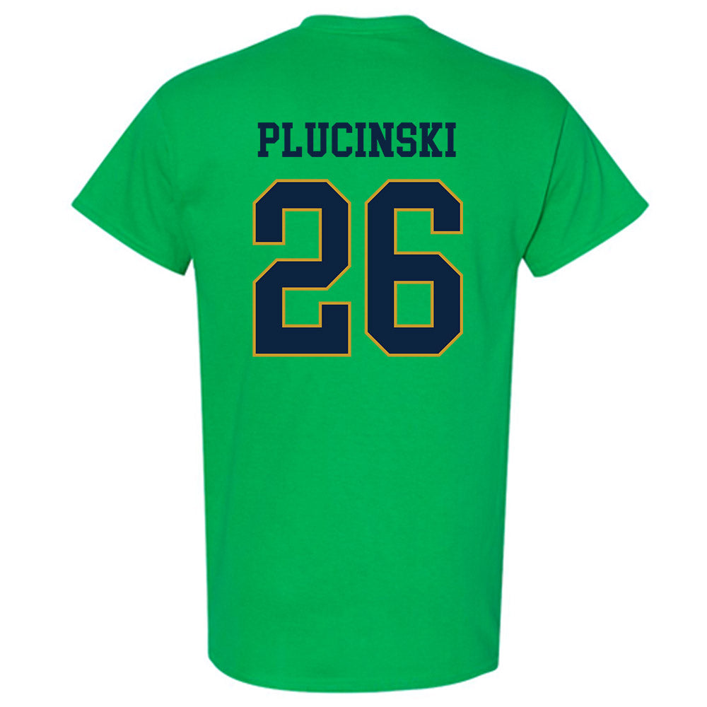 Notre Dame - NCAA Men's Ice Hockey : Zach Plucinski - Classic Fashion Shersey T-Shirt